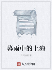暮雨中的上海